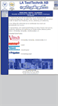 Mobile Screenshot of la-testtechnik.com